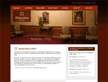 Tablet Screenshot of princetonapartments.com.au